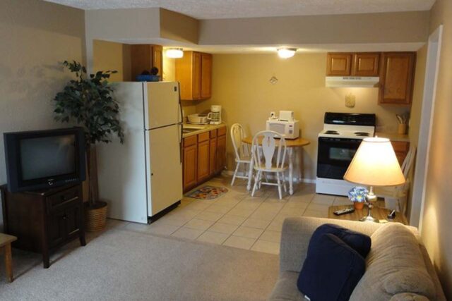 Eureka Suites 1 Bedroom Living Room 2