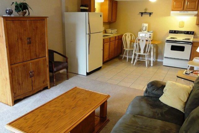 Eureka Suites 1 Bedroom Living Room