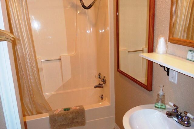 Eureka Suites Studio Bathroom